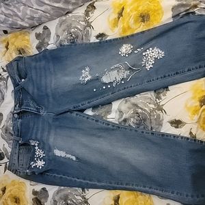 Sequined Jean's 18w